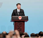 رئيس جمهور چين در افتتاحيه نشست بريکس: تنها با باز شدن فضاي اقتصادي ميتوان پيشرفت کرد